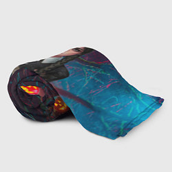 Плед флисовый Уэндэй волшбеный фон, цвет: 3D-велсофт — фото 2