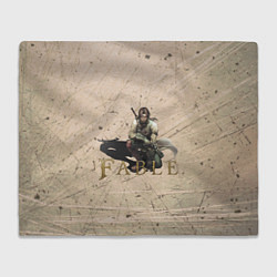 Плед флисовый Fable II Герой Глушвилля, цвет: 3D-велсофт