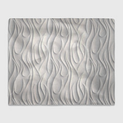 Плед флисовый Рельефная стена, цвет: 3D-велсофт