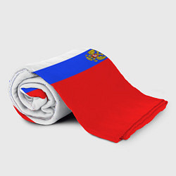 Плед флисовый Цвета России - герб, цвет: 3D-велсофт — фото 2