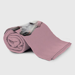 Плед флисовый Единорог розовая грива, цвет: 3D-велсофт — фото 2