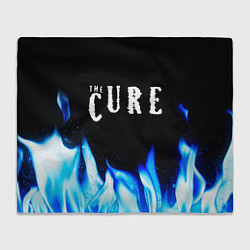 Плед флисовый The Cure blue fire, цвет: 3D-велсофт