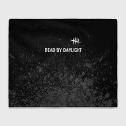 Плед Dead by Daylight glitch на темном фоне: символ све