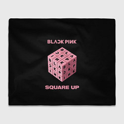 Плед флисовый Blackpink Square up, цвет: 3D-велсофт