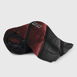 Плед флисовый CS GO dark red texture, цвет: 3D-велсофт — фото 2