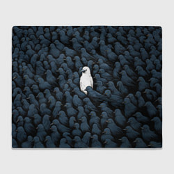 Плед флисовый White crow, цвет: 3D-велсофт