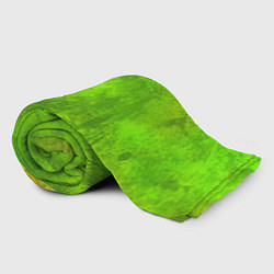 Плед флисовый Зелёная фантазия, цвет: 3D-велсофт — фото 2