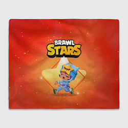 Плед флисовый Сэнди Бравл старс, цвет: 3D-велсофт