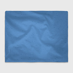 Плед флисовый Дождевые капли, цвет: 3D-велсофт