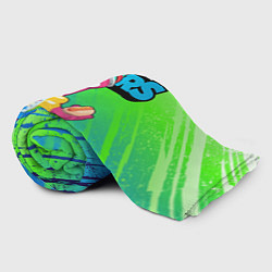 Плед флисовый Даг Бравл Старс, цвет: 3D-велсофт — фото 2