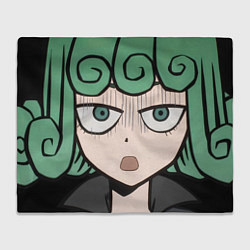 Плед флисовый One Punch Man Tatsumaki, цвет: 3D-велсофт