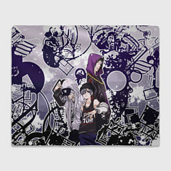 Плед флисовый Троица - Темный дворецкий, цвет: 3D-велсофт