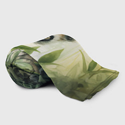 Плед флисовый Лемур акварель, цвет: 3D-велсофт — фото 2