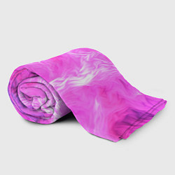 Плед флисовый Розовый нежный фон, цвет: 3D-велсофт — фото 2
