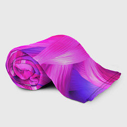 Плед флисовый Розовые лоскуты, цвет: 3D-велсофт — фото 2