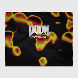 Плед флисовый Doom eternal mars, цвет: 3D-велсофт