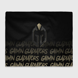 Плед флисовый Gaimin Gladiators style, цвет: 3D-велсофт