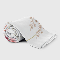 Плед флисовый Make love - not war, цвет: 3D-велсофт — фото 2