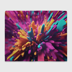 Плед Яркий всплеск