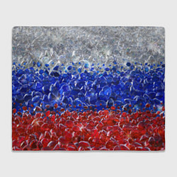 Плед флисовый Российские драгоценные камни, цвет: 3D-велсофт