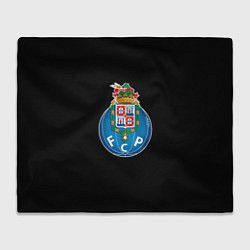 Плед флисовый Porto fc club, цвет: 3D-велсофт