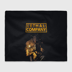 Плед флисовый Lethal Company, цвет: 3D-велсофт