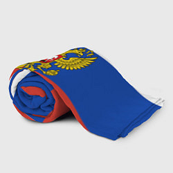 Плед флисовый Флаг России с гербом, цвет: 3D-велсофт — фото 2