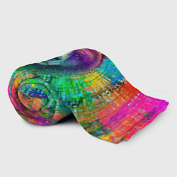 Плед флисовый Цветной медведь, цвет: 3D-велсофт — фото 2