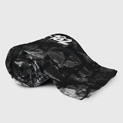 Плед флисовый Blink 182 black graphite, цвет: 3D-велсофт — фото 2