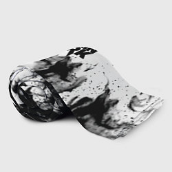 Плед флисовый Linkin park огненный дым рок, цвет: 3D-велсофт — фото 2