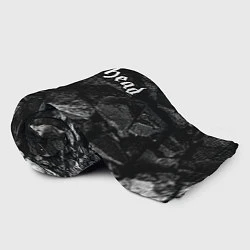 Плед флисовый Motorhead black graphite, цвет: 3D-велсофт — фото 2