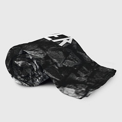 Плед флисовый Slayer black graphite, цвет: 3D-велсофт — фото 2