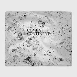Плед флисовый Combat Continent dirty ice, цвет: 3D-велсофт