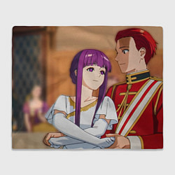 Плед флисовый Fern Stark Love: Waltz, цвет: 3D-велсофт