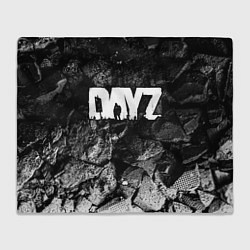 Плед флисовый DayZ black graphite, цвет: 3D-велсофт