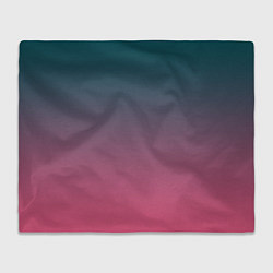 Плед флисовый Абстрактный градиент, цвет: 3D-велсофт
