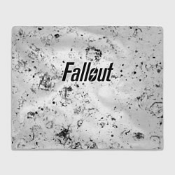 Плед флисовый Fallout dirty ice, цвет: 3D-велсофт