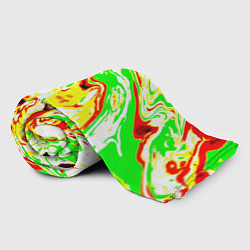 Плед флисовый Кислотные краски, цвет: 3D-велсофт — фото 2