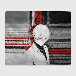 Плед флисовый Беловолосый гуль, цвет: 3D-велсофт