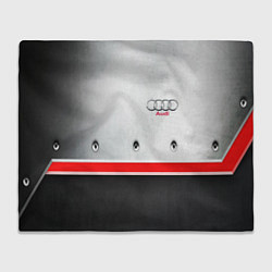 Плед флисовый Audi metal sport, цвет: 3D-велсофт