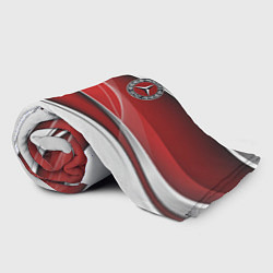 Плед флисовый Mercedes benz авто, цвет: 3D-велсофт — фото 2