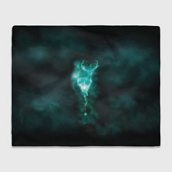 Плед флисовый  Patronus deer, цвет: 3D-велсофт