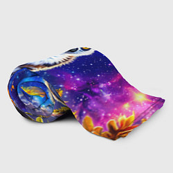 Плед флисовый Лемур и звездная ночь, цвет: 3D-велсофт — фото 2