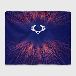 Плед флисовый SsangYong red energy, цвет: 3D-велсофт