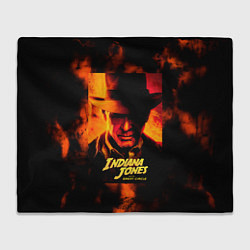 Плед флисовый Indiana Jones and the Great Circle, цвет: 3D-велсофт