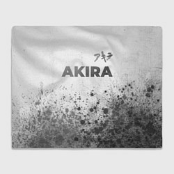 Плед флисовый Akira - white gradient посередине, цвет: 3D-велсофт