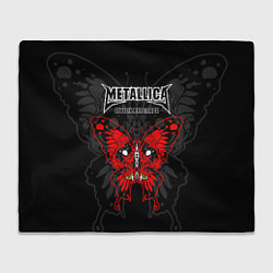 Плед флисовый Metallica - life in Belgrade, цвет: 3D-велсофт