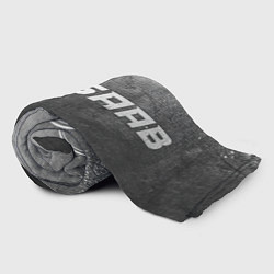 Плед флисовый Saab - grey gradient по-горизонтали, цвет: 3D-велсофт — фото 2