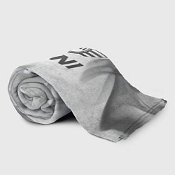 Плед флисовый Mini - white gradient, цвет: 3D-велсофт — фото 2