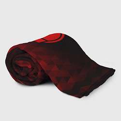 Плед флисовый League of Legends red poly, цвет: 3D-велсофт — фото 2